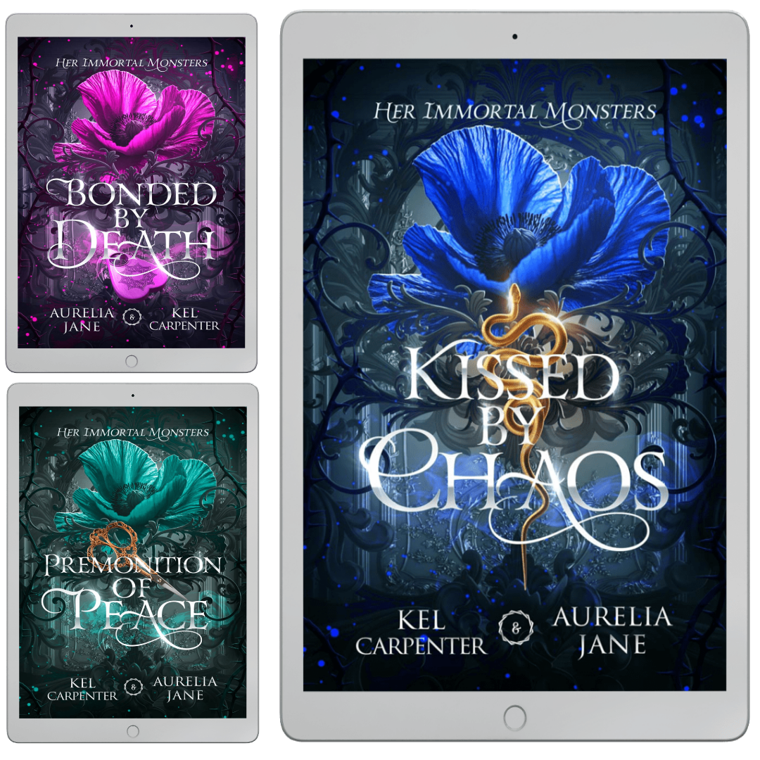 book series about monsters Her Immortal Monsters Trilogy: Magic Wars – Kel & Aurelia Book Store